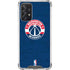 NBA Washington Wizards Blue Distressed Galaxy A72 5G Clear Case